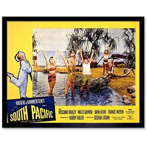 Wee Blue Coo Advertising Movie Film Musical South Pacific Rodgers Hammerstein Art Print Framed Poster Wall Decor 12X16 Inch Wee Blue Coo Advertising Movie Film Musical South Pacific Rodgers Hammerstein Art Print Framed Poster Wall Decor 12X16 Inch
