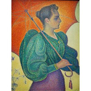 Artery8 Paul Signac Woman Umbrella 1893 Painting Unframed Wall Art Print Poster Home Decor Premium Artery8 Paul Signac Woman Umbrella 1893 Painting Unframed Wall Art Print Poster Home Decor Premium