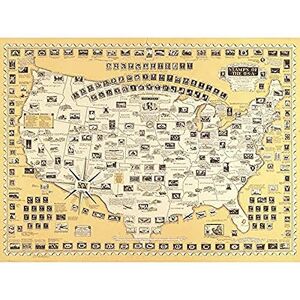 Fine Art Prints Chase 1947 Pictorial Map USA Stamps Chart Art Print Canvas Premium Wall Decor Poster Mural Fine Art Prints Chase 1947 Pictorial Map USA Stamps Chart Art Print Canvas Premium Wall Decor Poster Mural