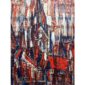 Fine Art Prints Rohlfs St Patrocli Church Expressionist Painting Large Print Poster Wall Art Decor Picture Fine Art Prints Rohlfs St Patrocli Church Expressionist Painting Large Print Poster Wall Art Decor Picture