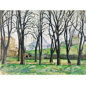 Fine Art Prints Paul Cezanne Chestnut Trees At Jas De Bouffan Large Wall Art Print Canvas Premium Poster Mural Fine Art Prints Paul Cezanne Chestnut Trees At Jas De Bouffan Large Wall Art Print Canvas Premium Poster Mural