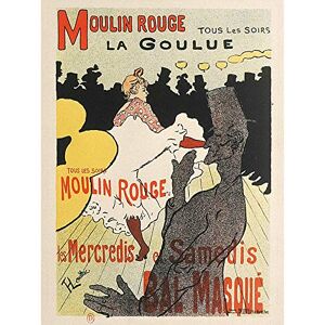 Artery8 Toulouse-Lautrec Dancer La Goulue Moulin Rouge Advert Unframed Wall Art Print Poster Home Decor Premium Artery8 Toulouse-Lautrec Dancer La Goulue Moulin Rouge Advert Unframed Wall Art Print Poster Home Decor Premium
