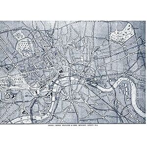 Wee Blue Coo London City England Navy Map Unframed Wall Art Print Poster Home Decor Premium Wee Blue Coo London City England Navy Map Unframed Wall Art Print Poster Home Decor Premium