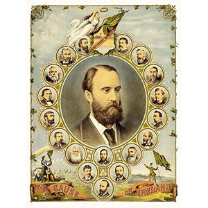 Wee Blue Coo Painting Portrait Charles Parnell Irish Patriot Cause Ireland Art Print Poster Wall Decor 12X16 Inch Wee Blue Coo Painting Portrait Charles Parnell Irish Patriot Cause Ireland Art Print Poster Wall Decor 12X16 Inch