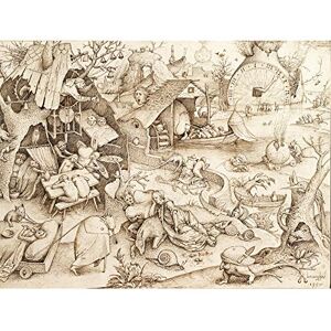 Fine Art Prints Pieter Bruegel The Elder Desidia Sloth 1557 Large Wall Art Print Canvas Premium Poster Mural Fine Art Prints Pieter Bruegel The Elder Desidia Sloth 1557 Large Wall Art Print Canvas Premium Poster Mural