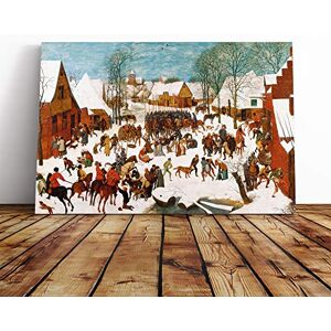 Big Box Art Canvas Print Wall Art Pieter Bruegel The Elder Massacre of The Innocents Mounted & Stretched Box Frame Picture Home Decor for Kitchen, Living Room, Bedroom, Multi-Colour, 20x14 Inch Big Box Art Canvas Print Wall Art Pieter Bruegel The Elder Massacre of The Innocents Mounted & Stretched Box Frame Picture Home Decor for Kitchen, Living Room, Bedroom, Multi-Colour, 20x14 Inch