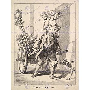 Wee Blue Coo Painting Etching Book Cris De Paris Boucher Brush Seller Wall Art Print Wee Blue Coo Painting Etching Book Cris De Paris Boucher Brush Seller Wall Art Print