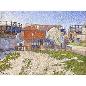 Fine Art Prints Paul Signac Gasometers At Clichy Art Print Canvas Premium Wall Decor Poster Mural Fine Art Prints Paul Signac Gasometers At Clichy Art Print Canvas Premium Wall Decor Poster Mural