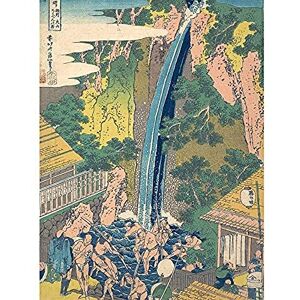Artery8 Hokusai Japan Roben Falls Oyama Sagami Province Art Print Canvas Premium Wall Decor Poster Mural Artery8 Hokusai Japan Roben Falls Oyama Sagami Province Art Print Canvas Premium Wall Decor Poster Mural