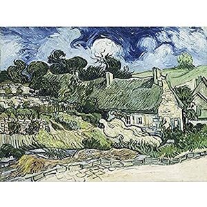 Fine Art Prints Vincent Van Gogh Thatched Cottages At Cordeville Unframed Wall Art Print Poster Home Decor Premium Fine Art Prints Vincent Van Gogh Thatched Cottages At Cordeville Unframed Wall Art Print Poster Home Decor Premium