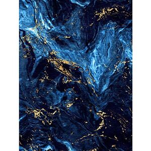Wee Blue Coo Abstract Dark Blue Gold Swirl Unframed Wall Art Print Poster Home Decor Premium Wee Blue Coo Abstract Dark Blue Gold Swirl Unframed Wall Art Print Poster Home Decor Premium