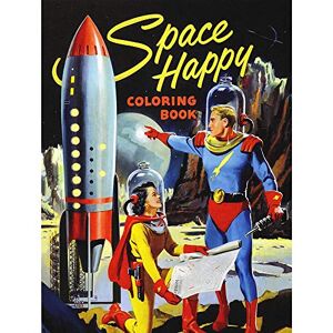 Wee Blue Coo Coloring Book Cover Space Happy Sci Fi Art Print Poster Wall Decor 12X16 Inch Wee Blue Coo Coloring Book Cover Space Happy Sci Fi Art Print Poster Wall Decor 12X16 Inch