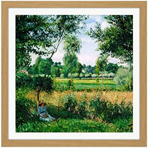 Fine Art Prints Pissarro Morning Sunlight Effect Eragny Cropped Square Wooden Framed Wall Art Print Picture 16X16 Inch Fine Art Prints Pissarro Morning Sunlight Effect Eragny Cropped Square Wooden Framed Wall Art Print Picture 16X16 Inch