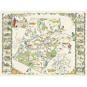 Fine Art Prints Bodley 1928 Pictorial Map Concord Musketaquid Unframed Wall Art Print Poster Home Decor Premium Fine Art Prints Bodley 1928 Pictorial Map Concord Musketaquid Unframed Wall Art Print Poster Home Decor Premium