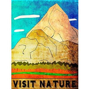 Wee Blue Coo Vintage Travel Visit Nature Art Print Poster Wall Decor 12X16 Inch Wee Blue Coo Vintage Travel Visit Nature Art Print Poster Wall Decor 12X16 Inch