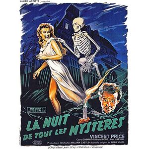 Wee Blue Coo Vintage Film Movie Nuit Mysteres Night Mysteries French Price Art Print Poster Wall Decor 12X16 Inch Wee Blue Coo Vintage Film Movie Nuit Mysteres Night Mysteries French Price Art Print Poster Wall Decor 12X16 Inch