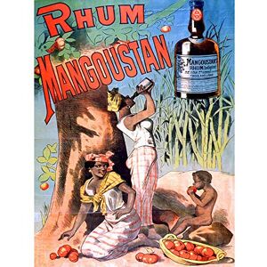 Wee Blue Coo Commercial Advert Mangoustan Rum Alcohol France Art Print Poster Wall Decor 12X16 Inch Wee Blue Coo Commercial Advert Mangoustan Rum Alcohol France Art Print Poster Wall Decor 12X16 Inch