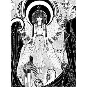 Wee Blue Coo PAINTING DRAWING PORTRIAT EGYPT DECO ILLUSTRATION QUEEN ART POSTER PRINT 18x24 INCH LV2488 Wee Blue Coo PAINTING DRAWING PORTRIAT EGYPT DECO ILLUSTRATION QUEEN ART POSTER PRINT 18x24 INCH LV2488