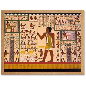 Wee Blue Coo Paintings Drawing Mural Giza Tomb Ancient Egypt Hieroglyphic Art Print Framed Poster Wall Decor 12X16 Inch Wee Blue Coo Paintings Drawing Mural Giza Tomb Ancient Egypt Hieroglyphic Art Print Framed Poster Wall Decor 12X16 Inch