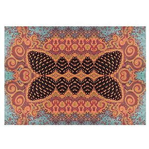 Wee Blue Coo Painting Symmetry Pattern Indian Mystic East Fractal Wall Art Print Wee Blue Coo Painting Symmetry Pattern Indian Mystic East Fractal Wall Art Print