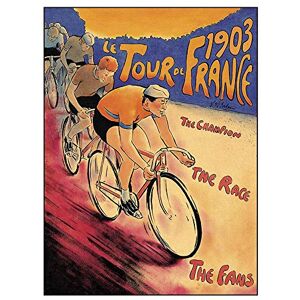Wee Blue Coo Tour De France 1903 Super Only Art Print Poster Wall Decor 12X16 Inch, Unframed Paper Wee Blue Coo Tour De France 1903 Super Only Art Print Poster Wall Decor 12X16 Inch, Unframed Paper