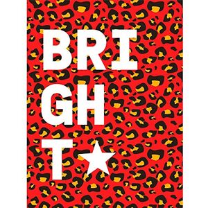 Wee Blue Coo Leopard Words Bright Unframed Wall Art Print Poster Home Decor Premium Wee Blue Coo Leopard Words Bright Unframed Wall Art Print Poster Home Decor Premium