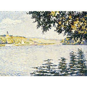 Fine Art Prints Paul Signac View Of The Seine At Herblay Art Print Canvas Premium Wall Decor Poster Mural Fine Art Prints Paul Signac View Of The Seine At Herblay Art Print Canvas Premium Wall Decor Poster Mural