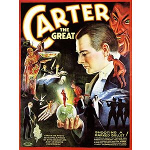 Wee Blue Coo Advertising Theatre Stage Magician Carter Great Art Print Poster Wall Decor 12X16 Inch Wee Blue Coo Advertising Theatre Stage Magician Carter Great Art Print Poster Wall Decor 12X16 Inch