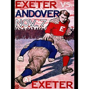 Wee Blue Coo Advert Sport Football Exeter Andover Phillips Academy USA Art Print Poster Wall Decor 12X16 Inch Wee Blue Coo Advert Sport Football Exeter Andover Phillips Academy USA Art Print Poster Wall Decor 12X16 Inch