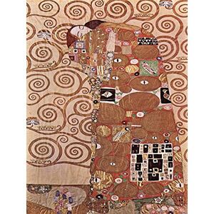 Wee Blue Coo Gustav Klimt Klimt Embrace Old Master Painting Art Print Poster Wall Decor 12X16 Inch Wee Blue Coo Gustav Klimt Klimt Embrace Old Master Painting Art Print Poster Wall Decor 12X16 Inch