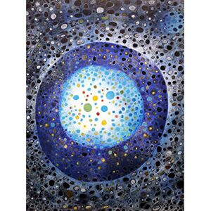 Fine Art Prints Ei-Kyu Dawn Spheres Planet Abstract Painting Large Wall Art Poster Print Thick Paper 18X24 Inch Fine Art Prints Ei-Kyu Dawn Spheres Planet Abstract Painting Large Wall Art Poster Print Thick Paper 18X24 Inch