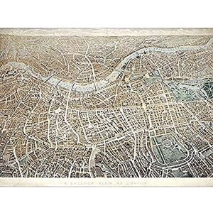 Fine Art Prints Effingham A Balloon View Of London As Seen From Hampstead Art Print Canvas Premium Wall Decor Poster Mural Fine Art Prints Effingham A Balloon View Of London As Seen From Hampstead Art Print Canvas Premium Wall Decor Poster Mural