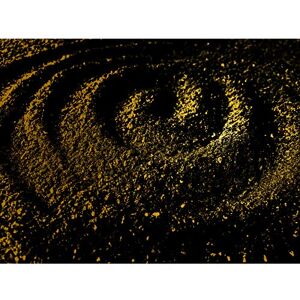 Artery8 Gold Effect Yellow Black Dirt Spiral Abstract Large Wall Art Poster Print Thick Paper 18X24 Inch Artery8 Gold Effect Yellow Black Dirt Spiral Abstract Large Wall Art Poster Print Thick Paper 18X24 Inch