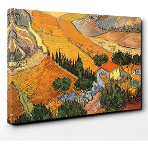Big Box Art Canvas Print Wall Art Vincent Van Gogh Landscape (5) Mounted and Stretched Box Frame Picture Home Decor for Kitchen, Living Room, Bedroom, Hallway, Multi-Colour, 30x20 Inch Big Box Art Canvas Print Wall Art Vincent Van Gogh Landscape (5) Mounted and Stretched Box Frame Picture Home Decor for Kitchen, Living Room, Bedroom, Hallway, Multi-Colour, 30x20 Inch