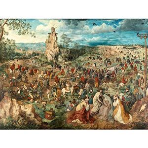 Artery8 Pieter Bruegel Procession Calvary Christ Cross Painting Large Wall Art Poster Print Thick Paper 18X24 Inch Artery8 Pieter Bruegel Procession Calvary Christ Cross Painting Large Wall Art Poster Print Thick Paper 18X24 Inch