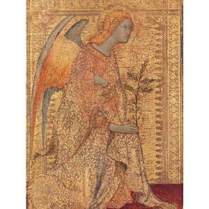 Wee Blue Coo Simone Martini Italian Angel Annunciation Old Painting Art Print Poster Wall Decor 12X16 Inch Wee Blue Coo Simone Martini Italian Angel Annunciation Old Painting Art Print Poster Wall Decor 12X16 Inch