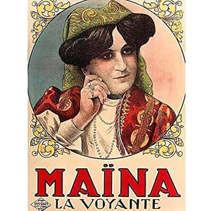 Artery8 Galice 1930 Advert Maina Seer Voyante Monica Friends Art Print Canvas Premium Wall Decor Poster Mural Artery8 Galice 1930 Advert Maina Seer Voyante Monica Friends Art Print Canvas Premium Wall Decor Poster Mural