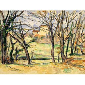 Artery8 Cezanne Trees Houses Near Jas De Bouffan Painting Premium Wall Art Canvas Print 18X24 Inch Artery8 Cezanne Trees Houses Near Jas De Bouffan Painting Premium Wall Art Canvas Print 18X24 Inch