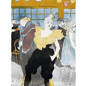 Fine Art Prints Toulouse-Lautrec Clowness Moulin Rouge Art Print Canvas Premium Wall Decor Poster Mural Fine Art Prints Toulouse-Lautrec Clowness Moulin Rouge Art Print Canvas Premium Wall Decor Poster Mural