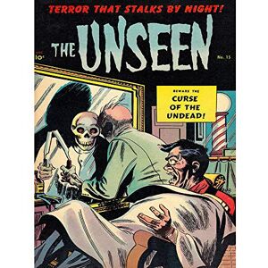 Wee Blue Coo Standard Retro Comic Book Cover Unseen Barber Art Print Poster Wall Decor 12X16 Inch Wee Blue Coo Standard Retro Comic Book Cover Unseen Barber Art Print Poster Wall Decor 12X16 Inch