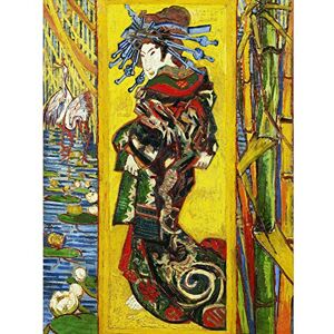 Fine Art Prints Vincent Van Gogh Courtesan After Iron Cropped Großer Kunstdruck Poster Wanddekoration Premium Wandbild Fine Art Prints Vincent Van Gogh Courtesan After Iron Cropped Großer Kunstdruck Poster Wanddekoration Premium Wandbild