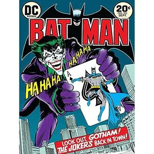 Pyramid DC Comics Batman The Joker Is Back In Town Canvas, 60 x 80 cm Pyramid DC Comics Batman The Joker Is Back In Town Canvas, 60 x 80 cm