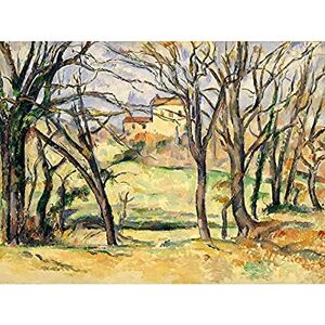 Artery8 Cezanne Trees Houses Near Jas De Bouffan Painting Art Print Canvas Premium Wall Decor Poster Mural Artery8 Cezanne Trees Houses Near Jas De Bouffan Painting Art Print Canvas Premium Wall Decor Poster Mural