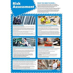 Daydream Education Risk Assessment Health and Safety Posters Laminated Gloss Paper 420mm x 594mm (A2) Health and Safety Office and Commercial Wall Charts Education Charts by Daydream Education Risk Assessment Health and Safety Posters Laminated Gloss Paper 420mm x 594mm (A2) Health and Safety Office and Commercial Wall Charts Education Charts by