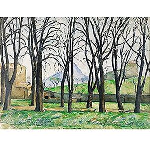 Fine Art Prints Paul Cezanne Chestnut Trees At Jas De Bouffan Wandkunstdruck, ungerahmt Fine Art Prints Paul Cezanne Chestnut Trees At Jas De Bouffan Wandkunstdruck, ungerahmt