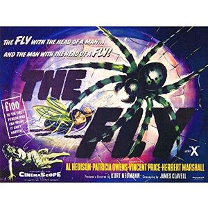 Wee Blue Coo Movie Film Fly Horror Vincent Price Spider Web Weird USA Art Print Poster Wall Decor 12X16 Inch Wee Blue Coo Movie Film Fly Horror Vincent Price Spider Web Weird USA Art Print Poster Wall Decor 12X16 Inch