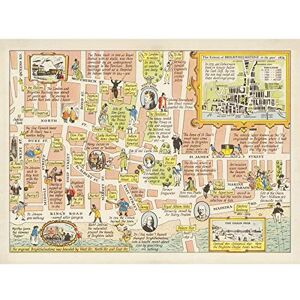 Artery8 Map Sayer 1948 Brighton Brighthelmstone Large Wall Art Poster Print Thick Paper 18X24 Inch Artery8 Map Sayer 1948 Brighton Brighthelmstone Large Wall Art Poster Print Thick Paper 18X24 Inch