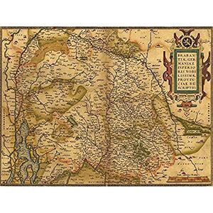 Wee Blue Coo Map Old Vintage Germany Dutch Brabant Holy Roman Empire Large Art Print Poster Wall Decor 18x24 inch Wee Blue Coo Map Old Vintage Germany Dutch Brabant Holy Roman Empire Large Art Print Poster Wall Decor 18x24 inch