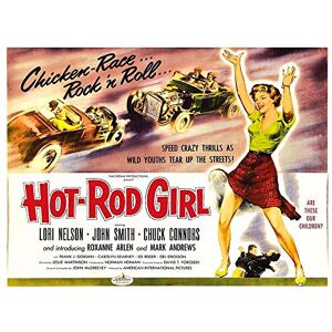 Wee Blue Coo Movie Film Hot Rod Girl Rebel Drive Car Thriller Art Print Poster Wall Decor 12X16 Inch Wee Blue Coo Movie Film Hot Rod Girl Rebel Drive Car Thriller Art Print Poster Wall Decor 12X16 Inch