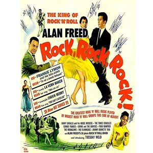 Wee Blue Coo Music Concert Advert Rock Berry Freed King Dance Lymon Fifties USA Art Print Poster Wall Decor 12X16 Inch Wee Blue Coo Music Concert Advert Rock Berry Freed King Dance Lymon Fifties USA Art Print Poster Wall Decor 12X16 Inch